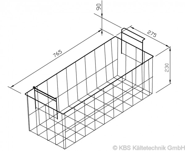 KBS Korb für Snow 15, 20 und 25