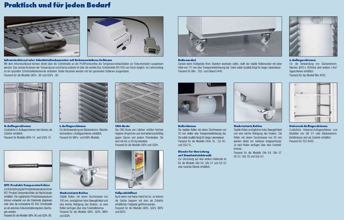 Liebherr GKPV 1470-42 Gastro Kühlschrank Edelstahl, 9005382127377