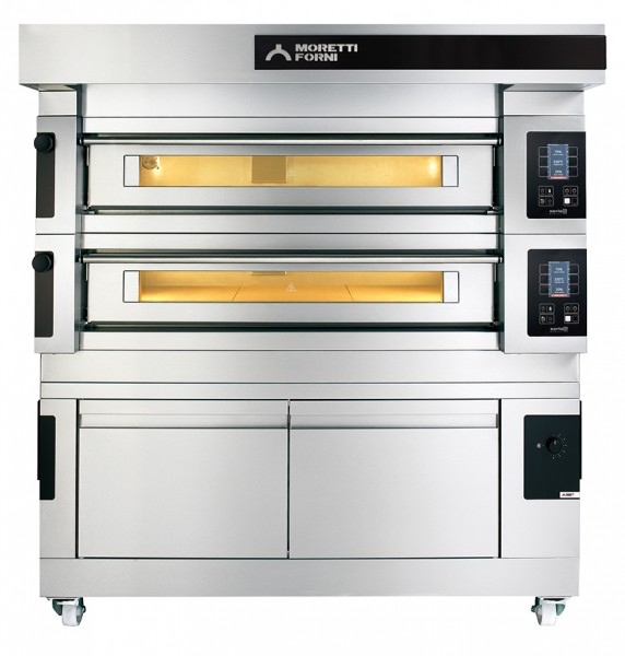 Moretti serieS Pizzaofen S100E - Elektro - 1 Backkammer für 4 x 35 cm Pizzen - stapelbar