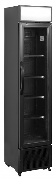Nordcap KU 175 G-SP BLACK Umluft-Kühlschrank - Breite 435 mm 