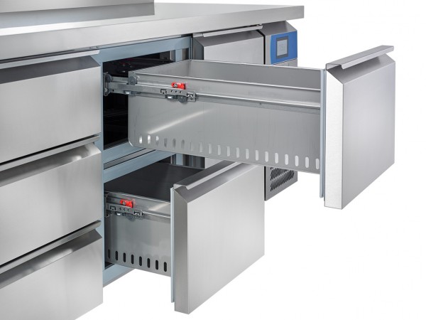 Cool Compact Kühltisch Magnos 1 Türe und 4 Züge 