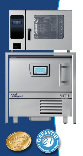 Cool Compact VINTOS 4 x GN 1/1 Schnellkühler/Schockfroster plus Überbaugestell SKFGUQ0411
