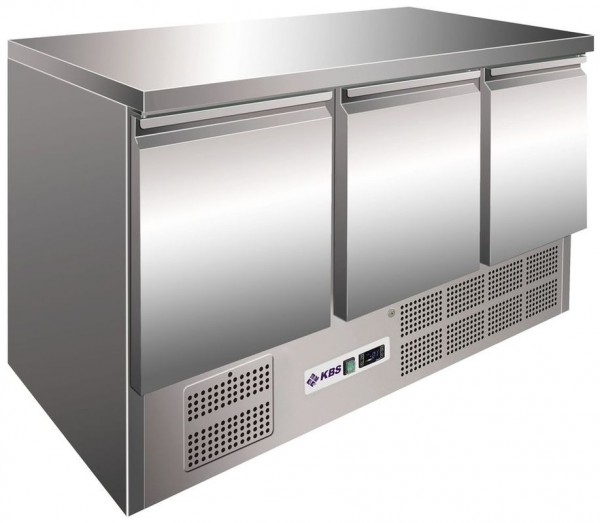 KBS KTM 300 Kühltisch mit 3 Türen für GN 1/1