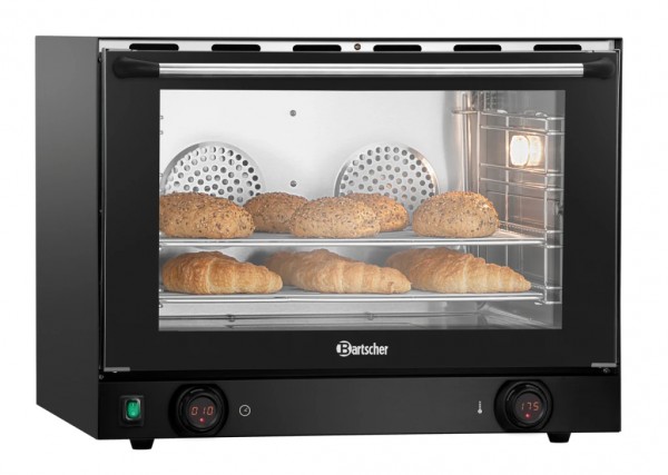 Bartscher AT211-MDI S Heißluftofen Schwarz matt 120826