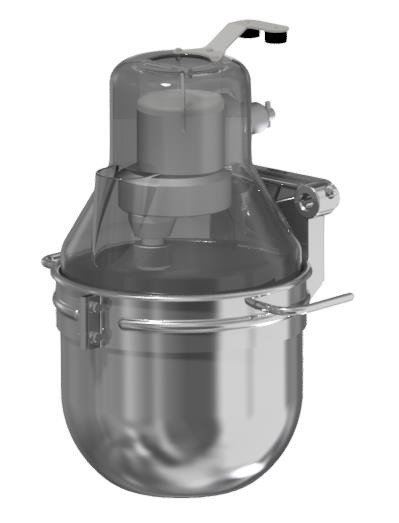 AlexanderSolia M50 Planeten Rühr-, Schlag- und Knetwerk 20L für Mehrzweckküchenmaschine M 50 