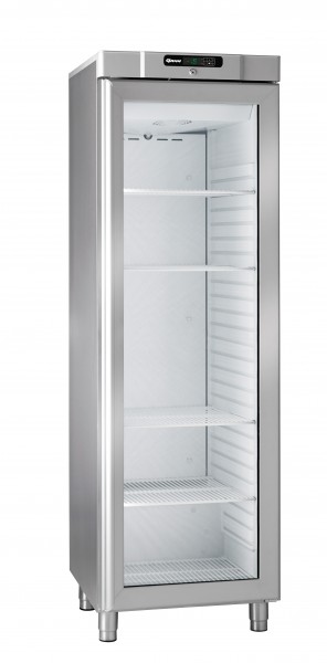Gram COMPACT FG 420 RG 5W Glastür-Tiefkühlschrank mit Umluft