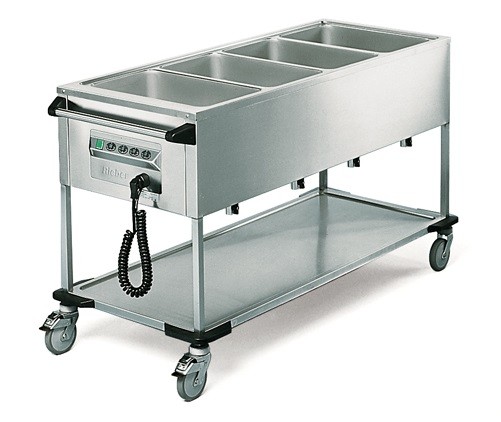 Rieber ZUB 4 Zubringerwagen - Bain-Marie Wagen