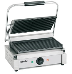 Bartscher Kontaktgrill "Panini" gerillt 