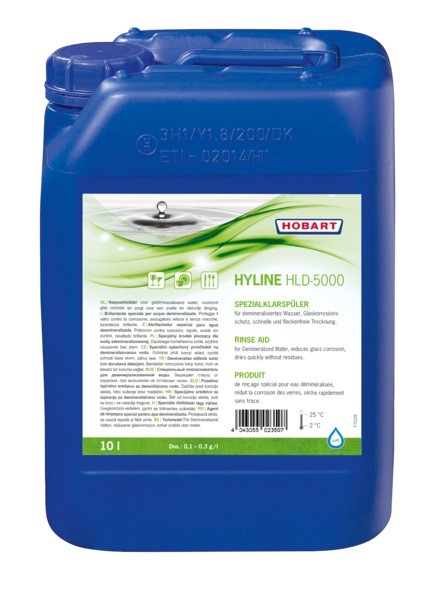 Hobart HYLINE HLD-5000 Universal Klarspüler bei Osmose und Vollentsalzung