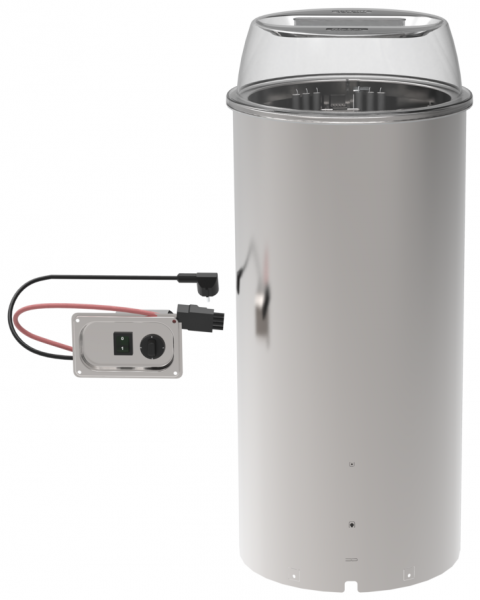 Rieber ERRV-H 190-320-785 Einbau-Tellerspender statisch beheizt -