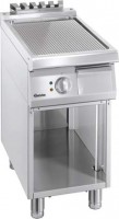 Bartscher Elektro-Griddleplatte mit Stahlpatte, gerillt mit offenem Unterbau Bartscher Elektro-Griddleplatte mit Stahlpatte, gerillt mit offenem Unterbau
