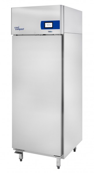 Cool Compact Kühlschrank MELIOS GN 2/1 mit Umluftkühlung - Edelstahl