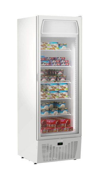 KBS TK 402 GDU Glastür-Tiefkühlschrank
