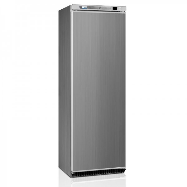 COOL-LINE RCX 400 GL Edelstahl Umluft-Gewerbekühlschrank für GN 2/1 - Energieeffiziensklasse A