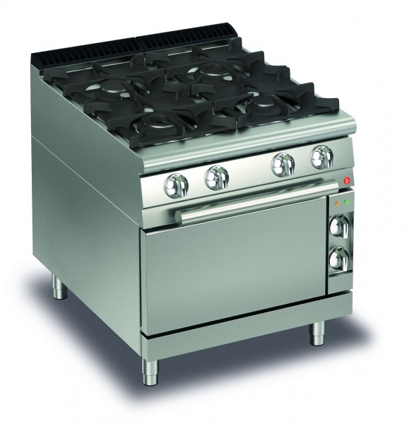 Baron Gasherd 4 Flammen QUEEN 700 E-Backofen CFGE72Q