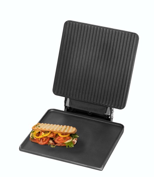 Neumärker Panini Grill Wechselplatten (Gusseisen) für Thermocook 