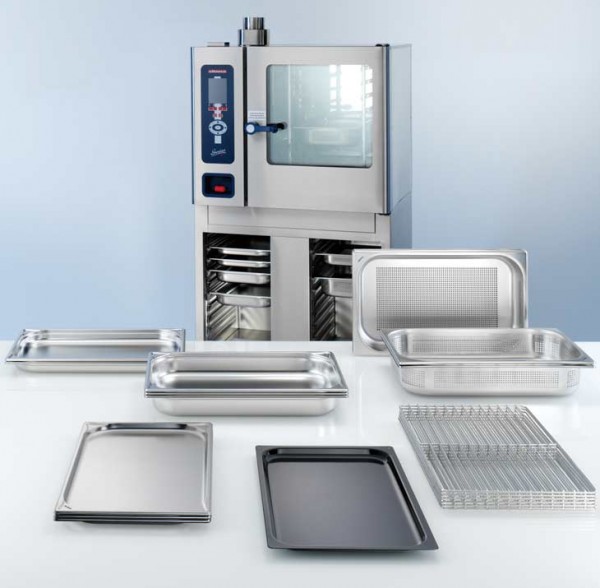 B.PRO Blanco Gastronorm-Set STARTER für Kombidämpfer mit 6 x 1/1 Einschub (20-teilig) - Abb. ähnlich 