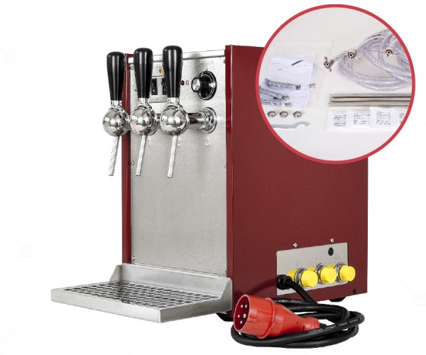 Selbach OTHG TRIO/105 EP Glühwein-Erhitzer mit 3 Zapfhähnen