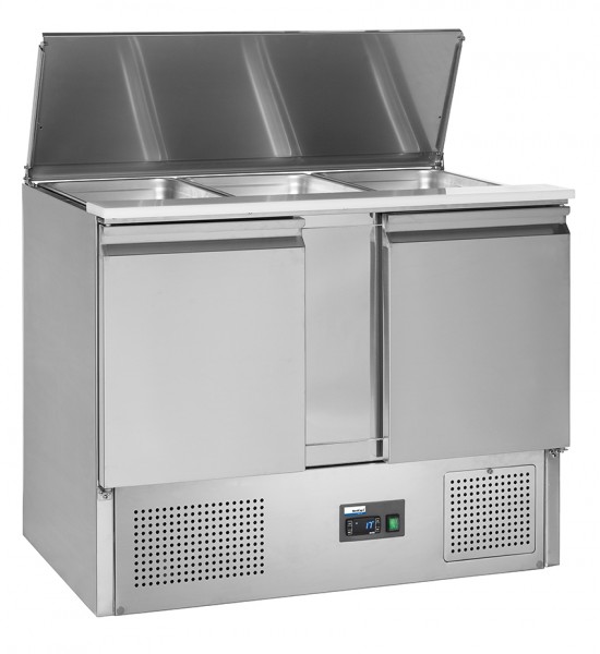 COOL-LINE Saladette SL 10 mit zwei Türen für 3 x GN 1/1 -  435104401