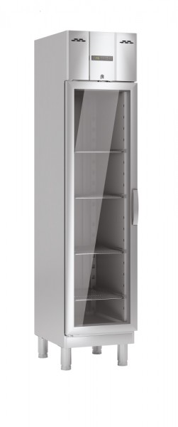 KBS KU 358 G Umluft-Kühlschrank mit Glastür 50312