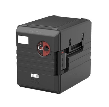 Rieber Thermoport 1000 KB-D schwarz  thermoport K 1000 D-FLAT - Umluftbeheizt - Digital 