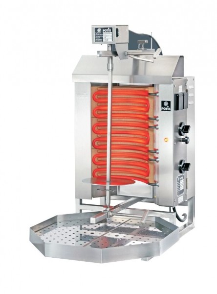 POTIS E1-S Dönergrill Gyrosgrill - Elektro für max. 15 kg mit 4,5 kW - 400 Volt