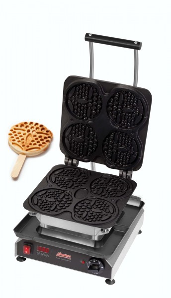 Neumärker Thermocook inkl. Bärchen am Stiel-Backplatte (Antihaftb. Aluminium)