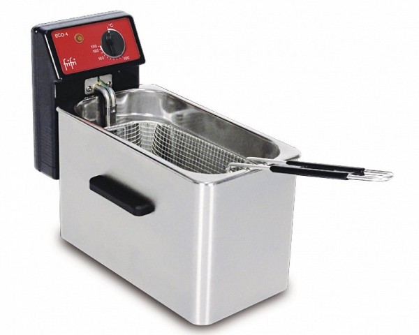 frifri Fritteuse ECO 4 professional - Elektro Tischfriteuse 1 x 3-4 Liter