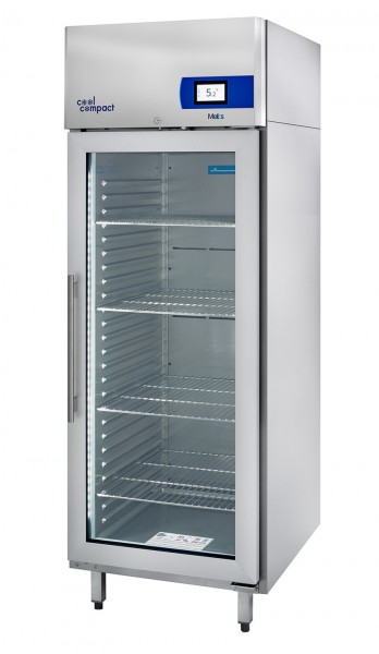 Cool Compact MELIOS Kühlschrank mit Glastür GN 2/1 - HKMNV59-ME