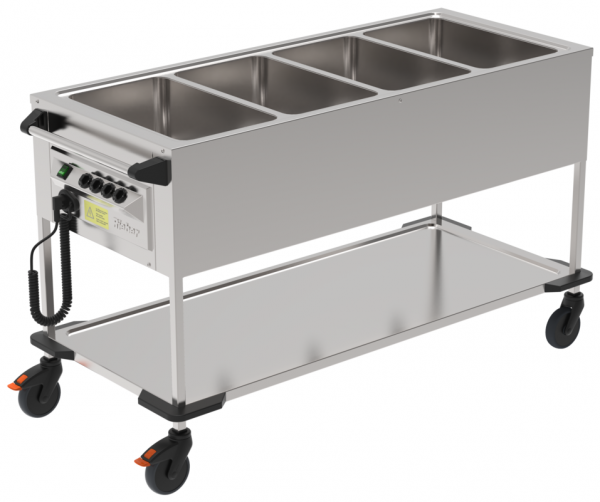 Rieber ZUB 4 Zubringerwagen 88160401 beheizt - Griff stirnseitig 