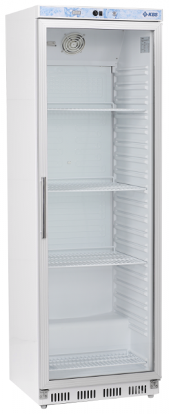 KBS Glastürkühlschrank KBS 402 GU - Umluft weiß