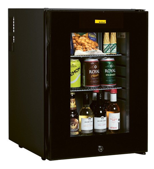 Nordcap Minibar TM44-G Kühlschrank mit Glastür - 36 Liter