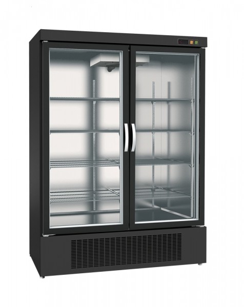 KBS Glastürkühlschrank KU 1200 G mit Drehtüren 50320