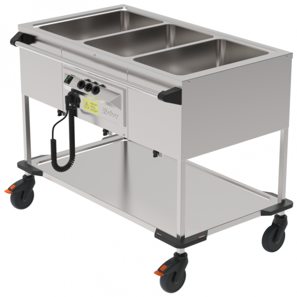 Rieber ZUB 3-GL Zubringerwagen 88160303 Beheizt - Griff längsseitig 