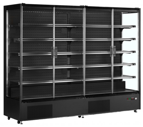Nordcap WKU 2500 BLACK Wandkühlregal 435892500