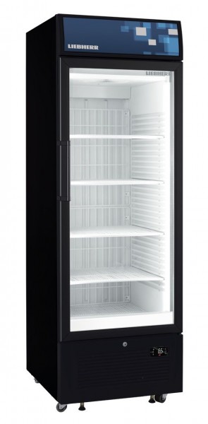 Liebherr FDvb 4643 NoFrost Glastür-Tiefkühlschrank mit Displayfeld