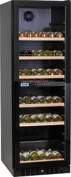 KBS Weinkühlschrank Vino 444 mit 2 Temperaturzonen  529445