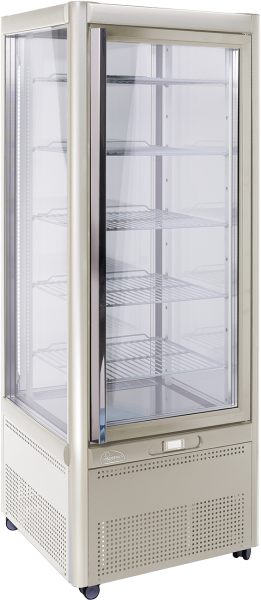KBS Prisma 400 TNV-PF Panoramavitrine Silber 23201430